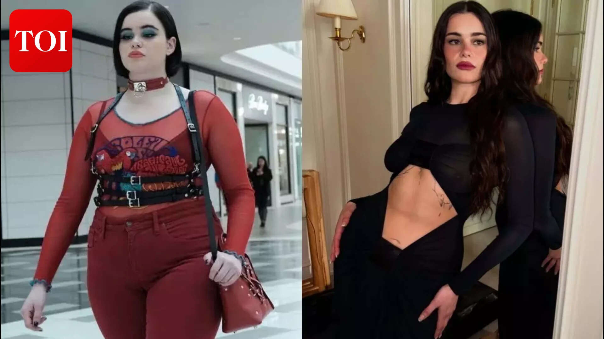 Barbie's THEN and NOW pics go viral after weightloss