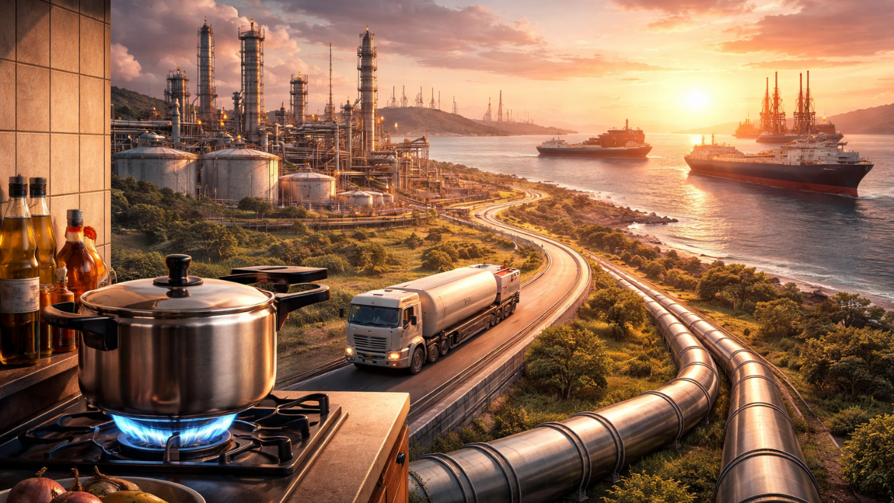 From oilfield to kitchen flame: India’s crude oil and gas supply chain explained