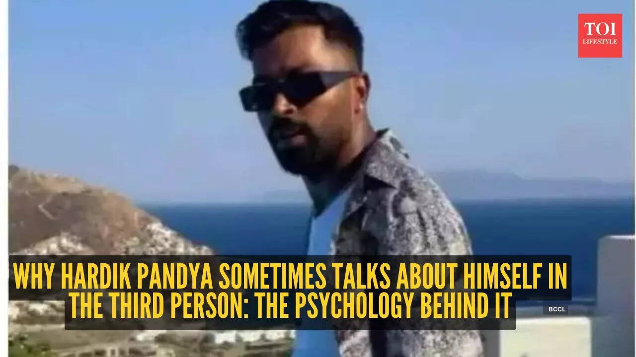 Why Hardik Pandya sometimes talks about himself in the third person: The psychology behind it