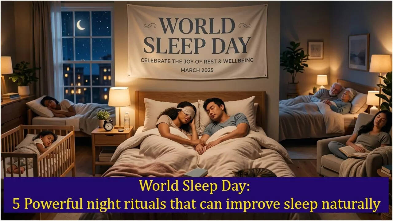 World Sleep Day: 5 Powerful night rituals that can improve sleep naturally