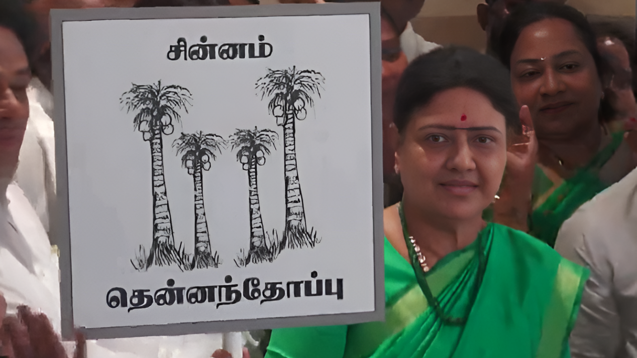 VK Sasikala announces new party name and symbol ahead of Tamil Nadu elections