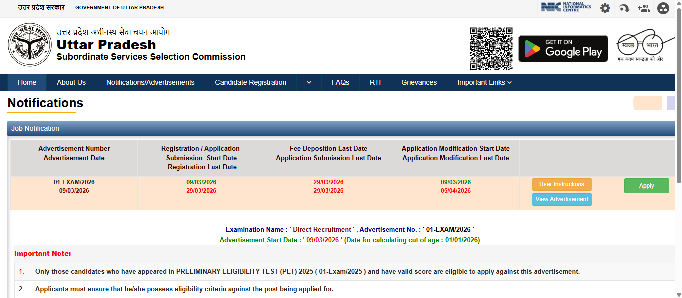UPSSSC Pharmacist recruitment 2026: Registration window closes soon for 560 posts; direct link to apply here
