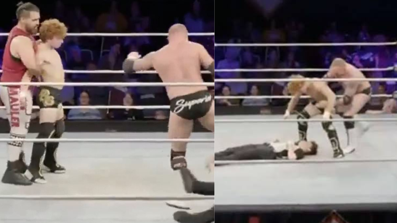 What really happened to OVW referee Dallas Edwards during chaotic wrestling match?