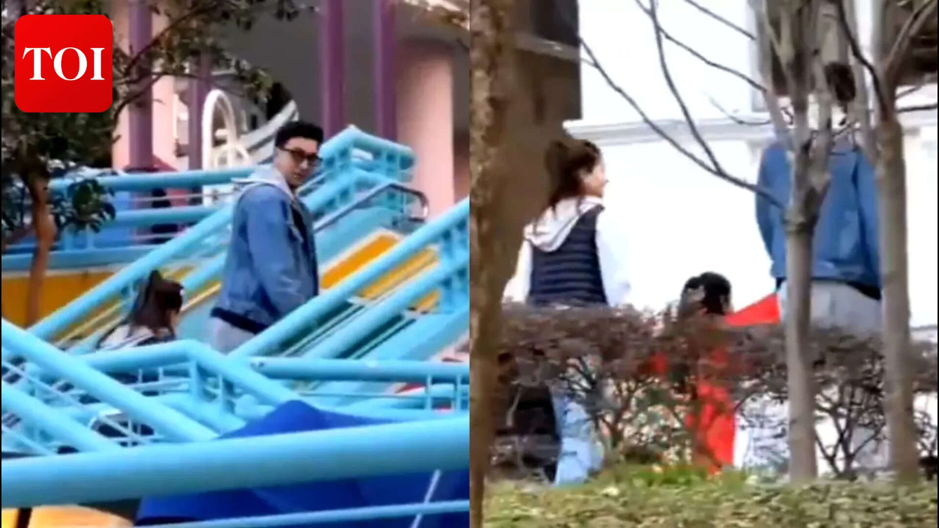 Ranbir, Alia and Raha SPOTTED in Hong Kong - Watch