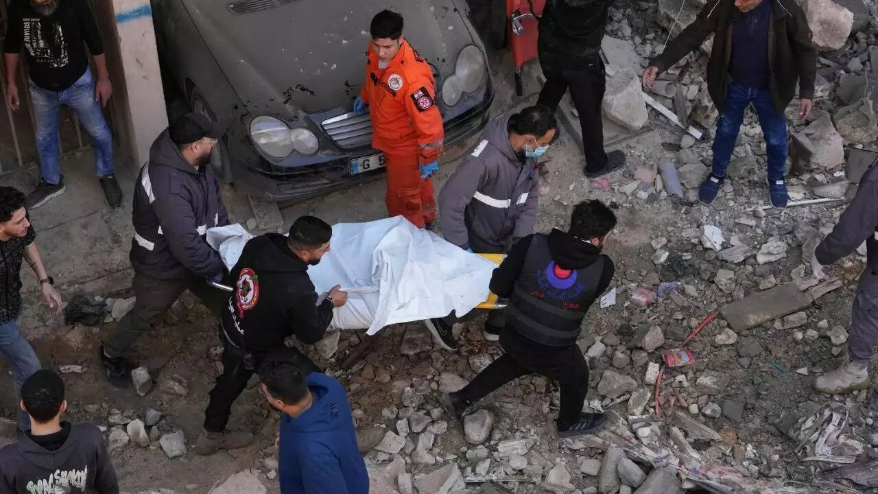 Israel's strike kills 12 medical workers at Lebanon clinic amid escalating Middle East conflict