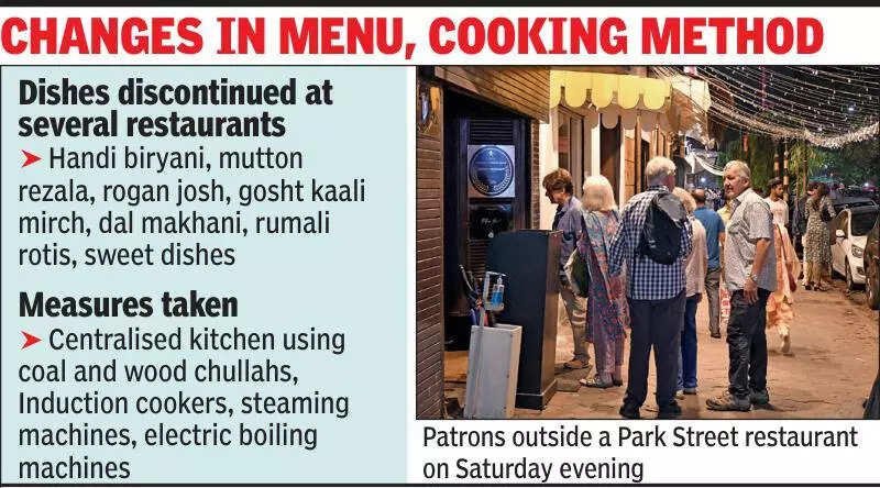 A different weekend for party streets: Restos see high footfall but waiting crowd thins