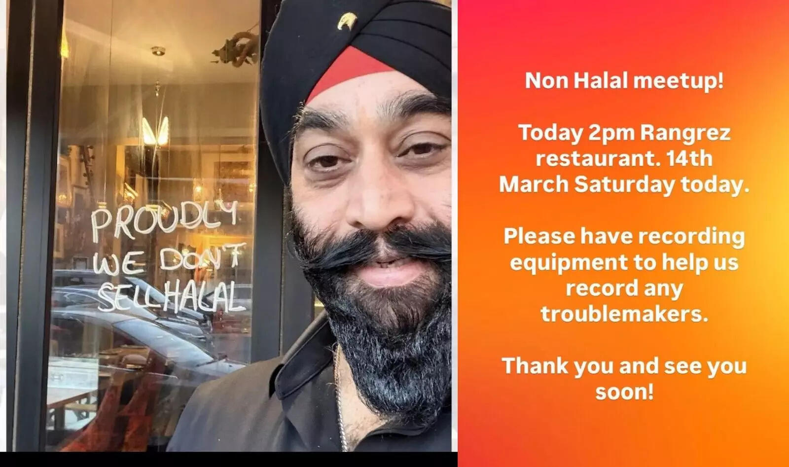 ‘UK has fallen to Islam’: How a Sikh restaurant in London became a flashpoint for global right-wing