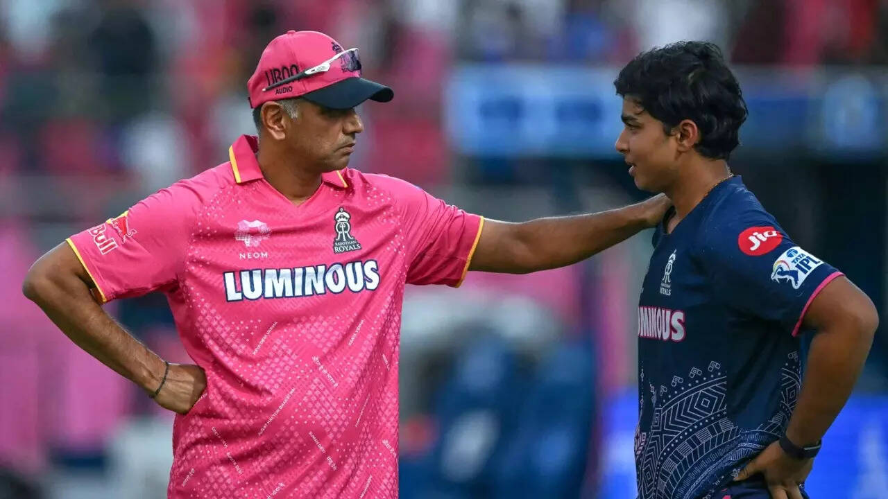 ‘I’ll hit it’: Samson reveals Sooryavanshi’s fearless chat with Dravid before IPL debut