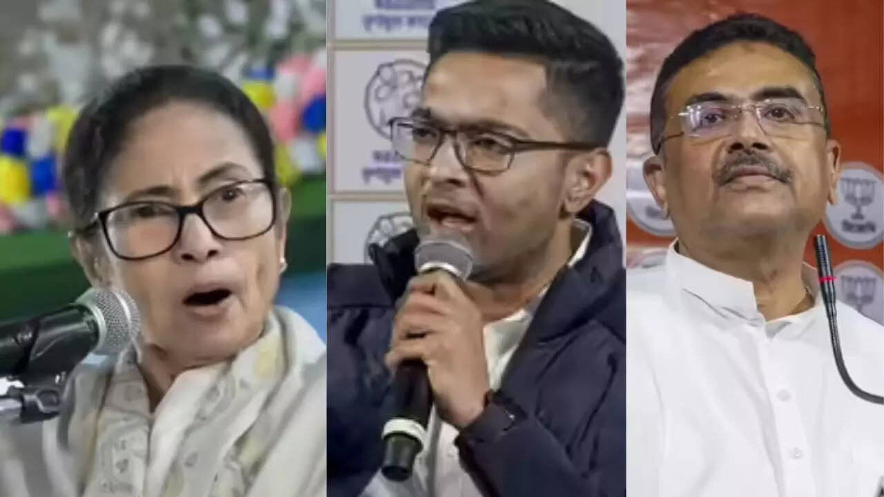 Bengal elections 2026: High-stakes contest between Mamata Banerjee, her lieutenant and rival Suvendu Adhikari