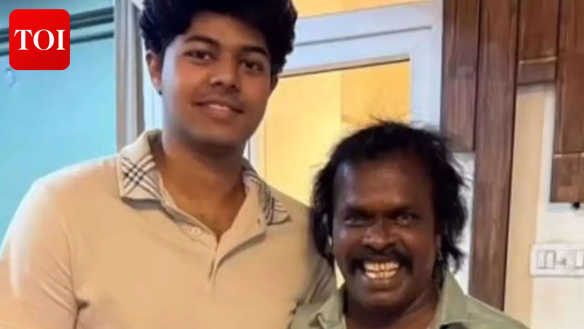 Antony Dasan records a song for Jason Sanjay's ‘Sigma’