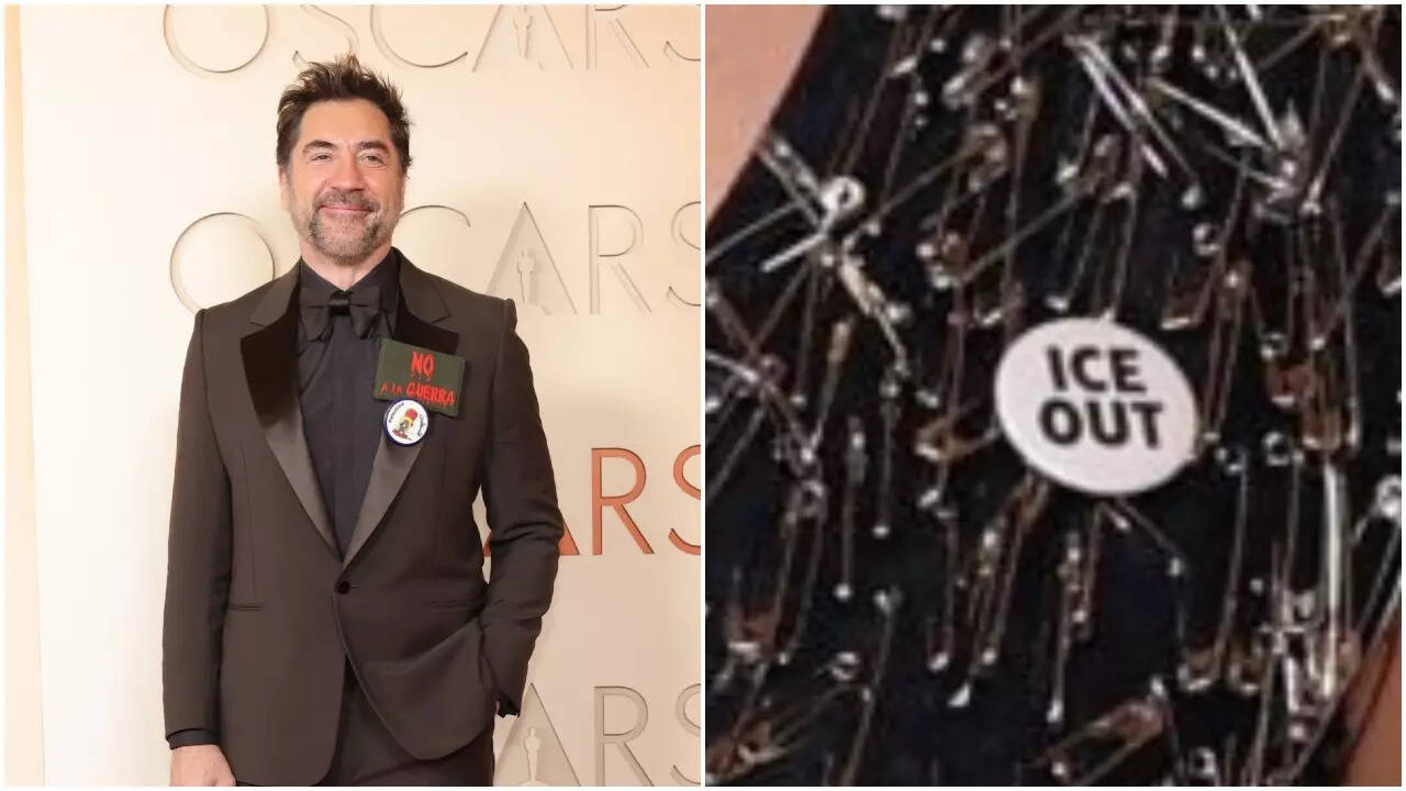 From 'ICE OUT' to 'free Palestinian' to gun violence: How politics takes centre stage at Oscars