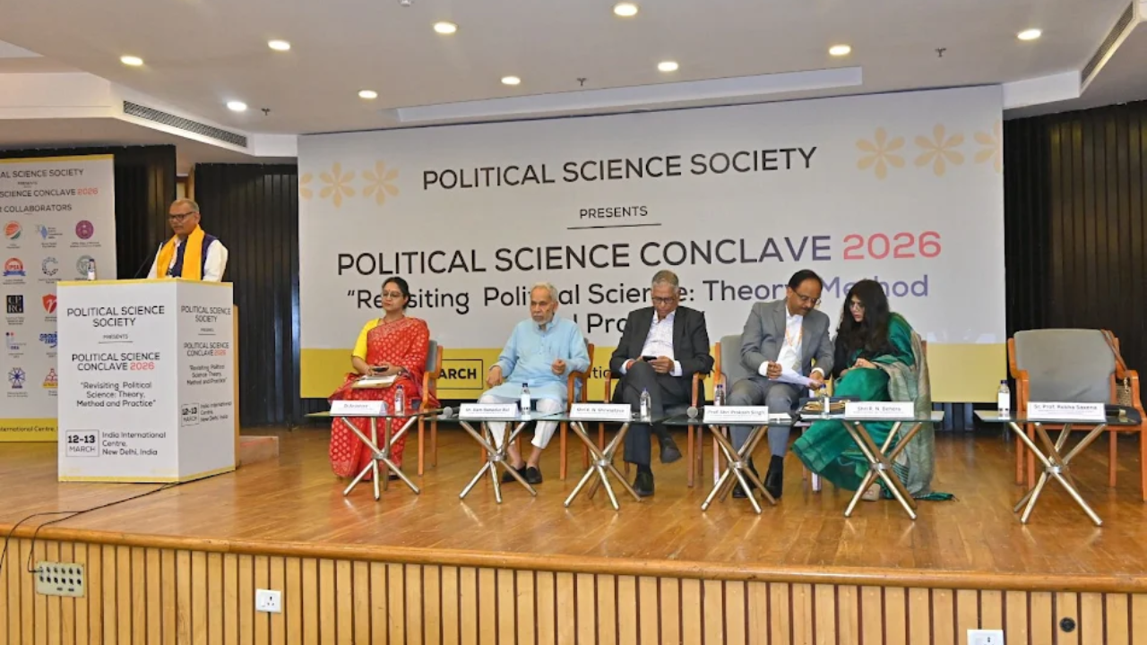 Political Science Conclave 2026: Experts, policy makers gather to discuss India’s evolving political thought, public life