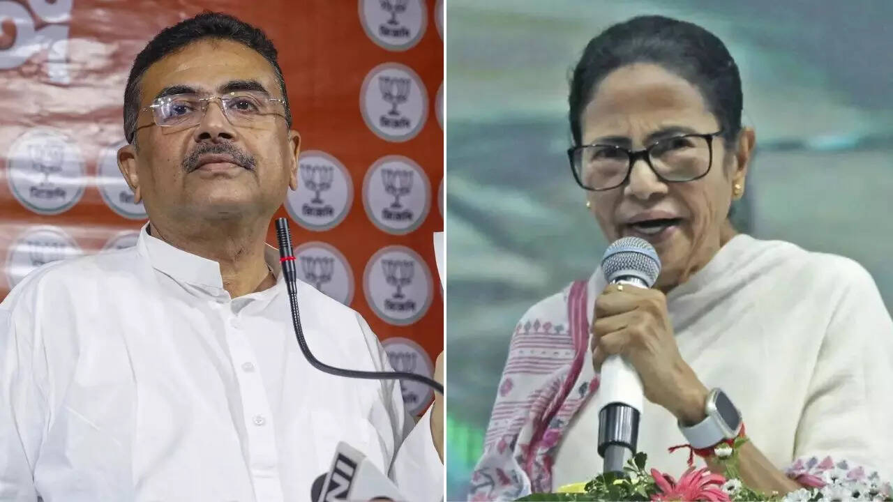 Suvendu vs Mamata? BJP releases candidate list for 144 Bengal seats
