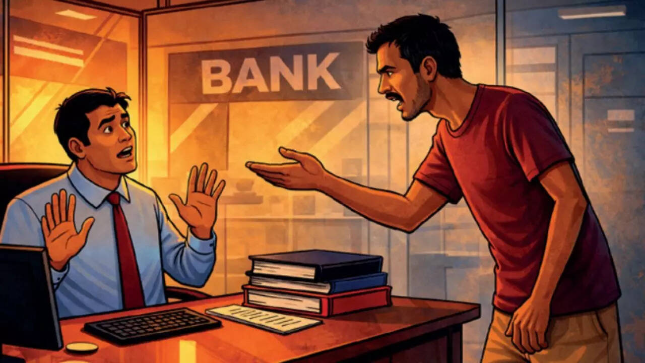 'Deducted Rs 4,000 for leave': Man shoots bank manager dead in cabin