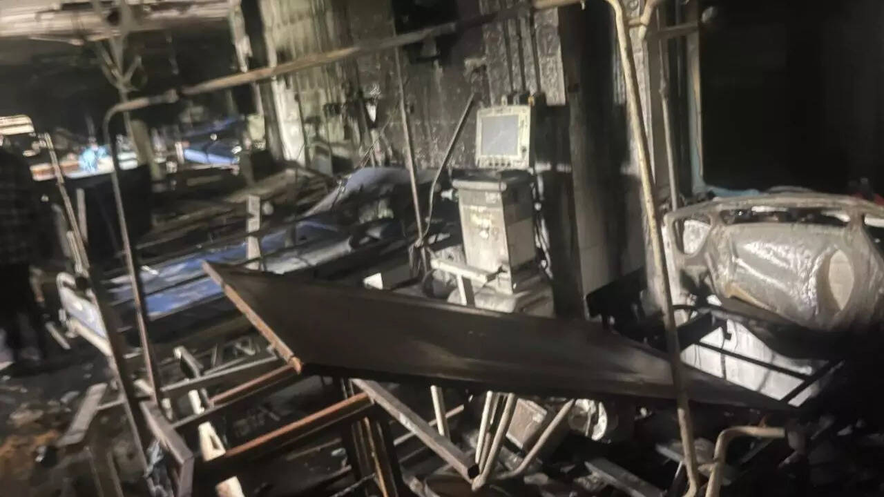 Odisha hospital fire kills 12 patients; 7 die on ICU beds