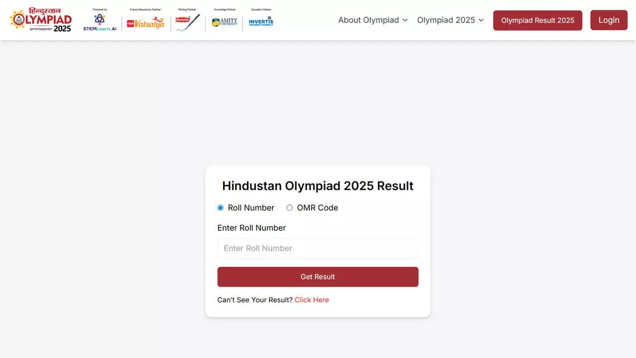 Hindustan Olympiad Result 2026 declared, students from Classes 1–12 can check scorecards here