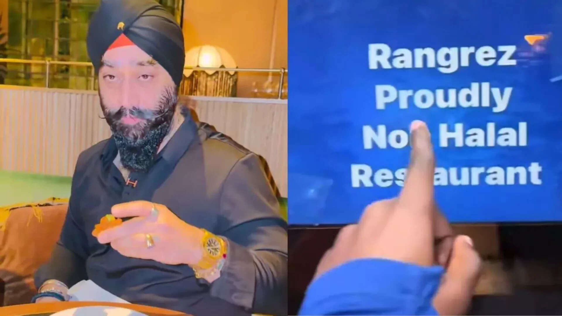 ‘Police refused to help’: Indian-origin Sikh restaurateur speaks out after release amid ‘no halal’ row