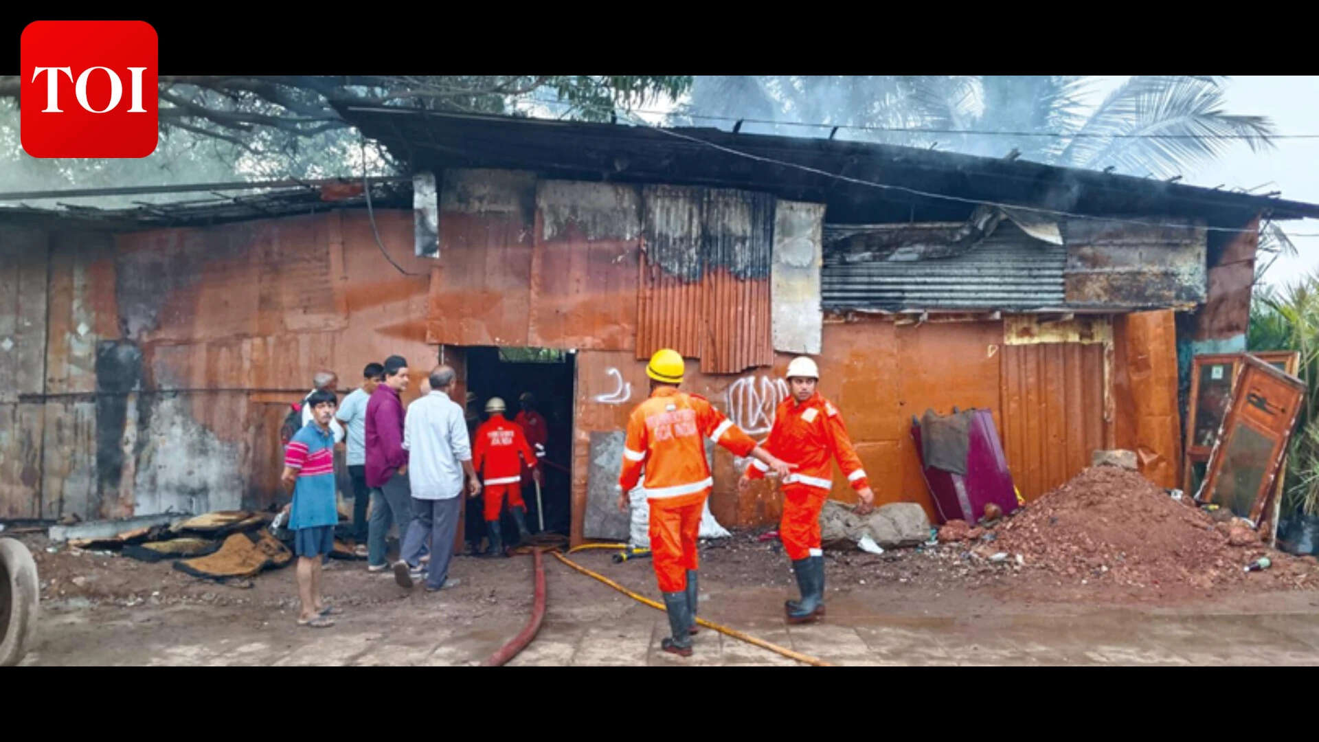 Fires strike Mapusa scrapyard, shed at Nachinola; none hurt