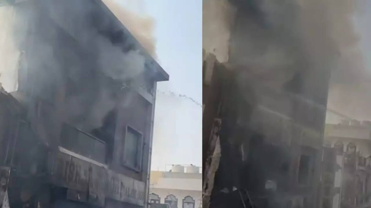 At least 6 killed as massive fire engulfs residential building in Delhi’s Palam