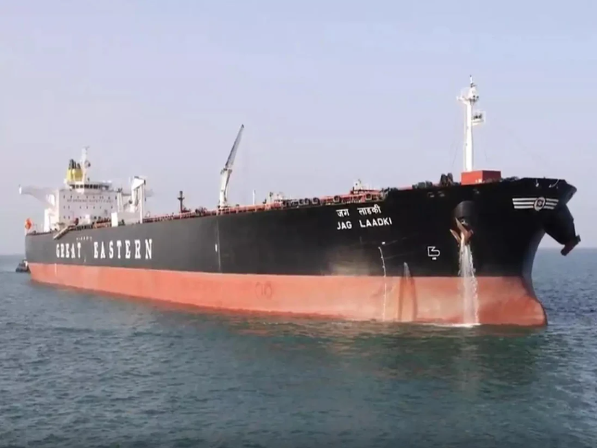 Jag Laadki arrives in Gujarat: Third Indian vessel carrying crude oil reaches from Strait of Hormuz