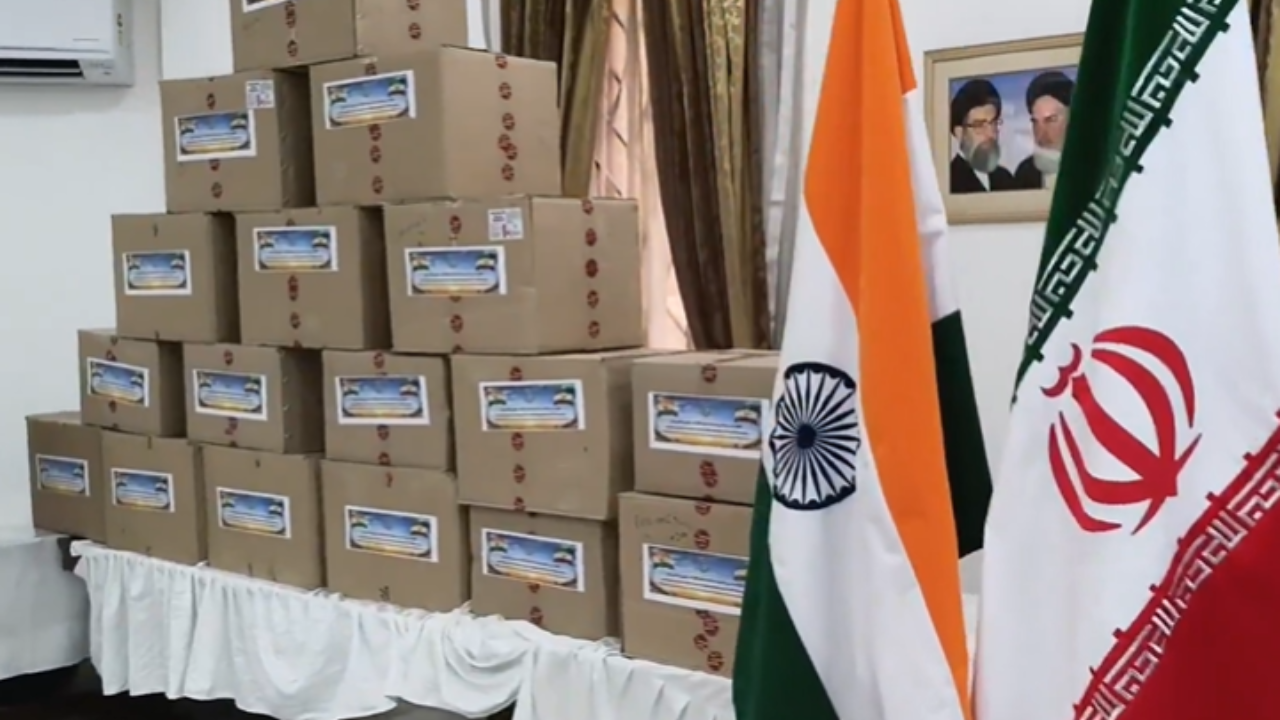 ‘Kind people’: Iran thanks India as it receives first medical aid shipment from New Delhi