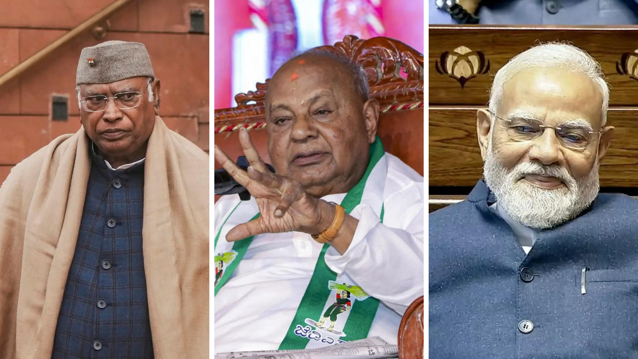 ‘Abusive relationship’: Deve Gowda responds to Kharge’s ‘loved us, married Modiji’ dig