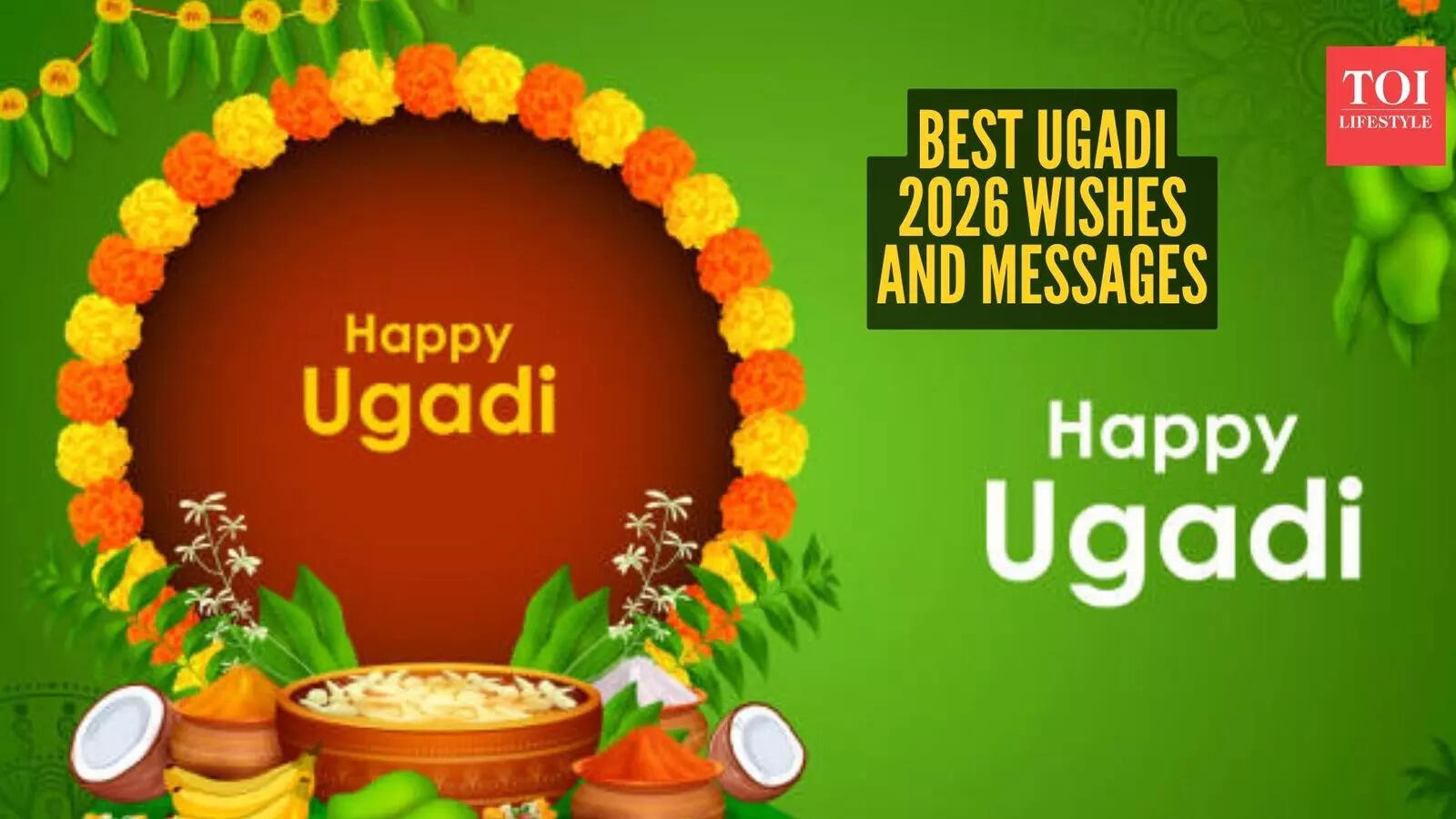 Happy Ugadi 2026: 75+ wishes, images, quotes, cards, and GIFs