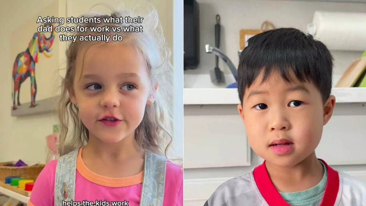 From ‘he helps’ to ‘he goes on the computer’: Kids’ take on their dads’ jobs goes viral