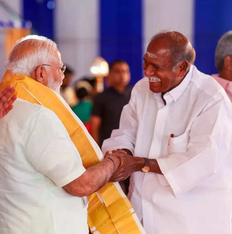 AINRC founder N Rangasamy skips BJP talks again, rift widens over seat-sharing, statehood demand