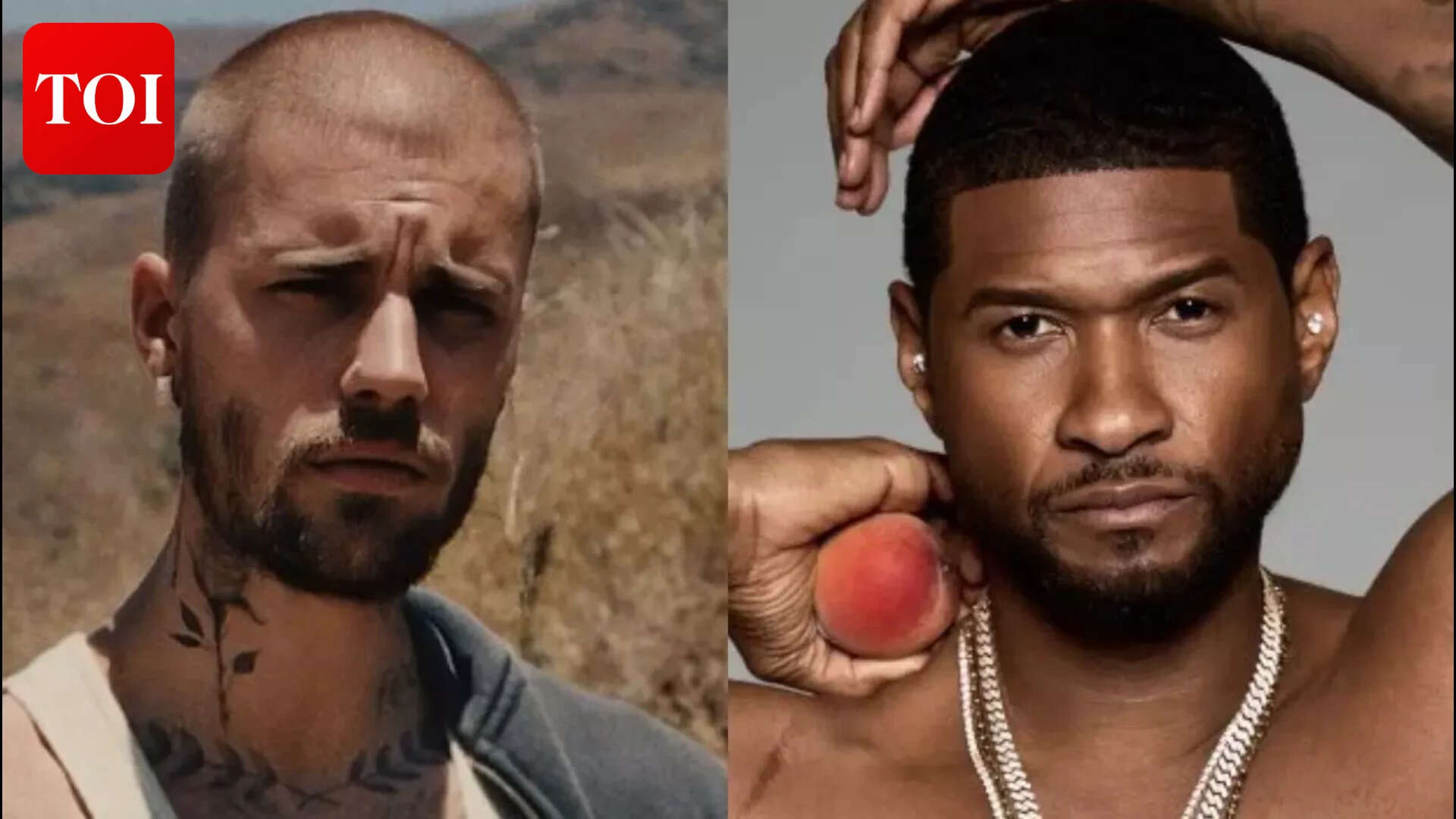 Justin-Usher get into heated exchange at Beyonce's party