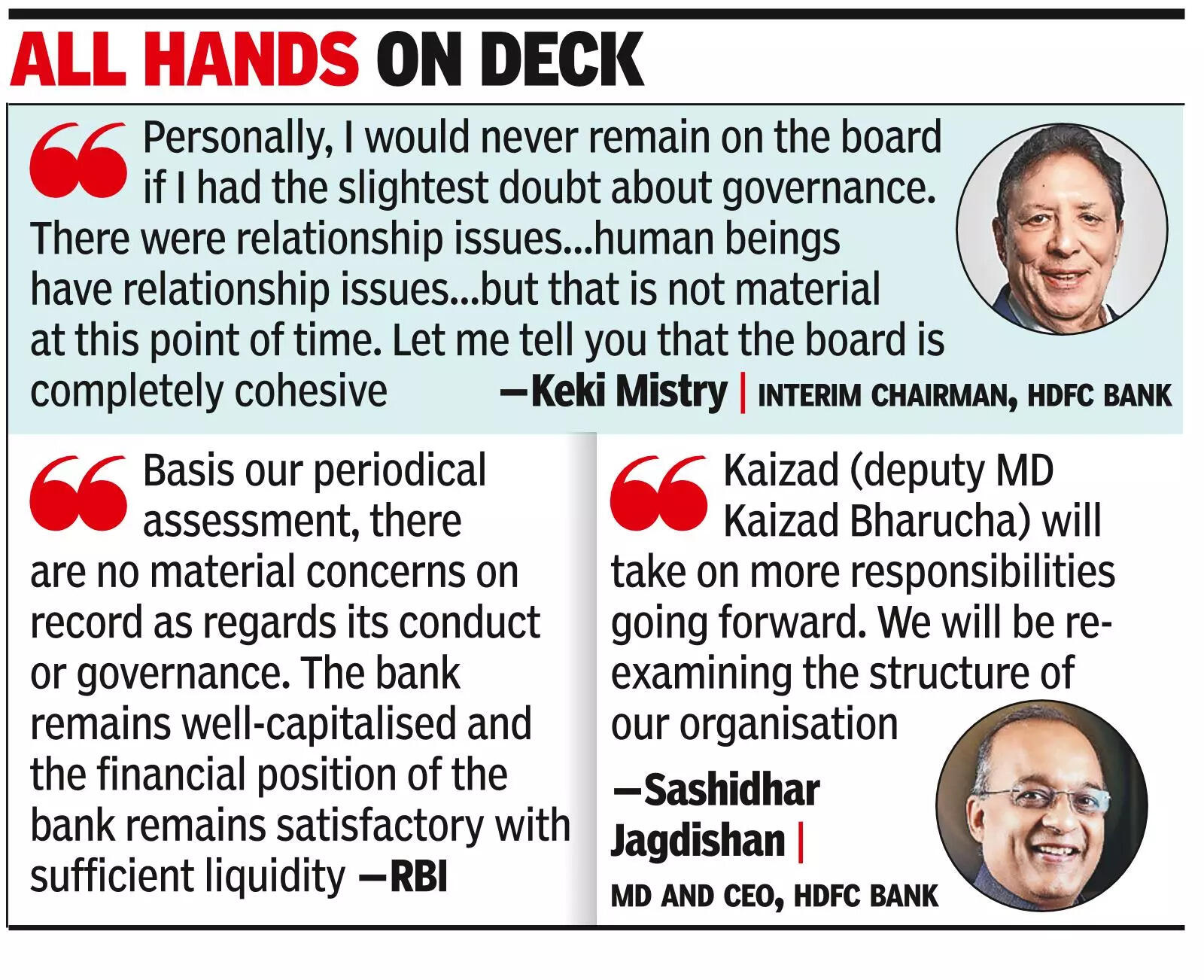 HDFC board, RBI, govt enter firefighting mode