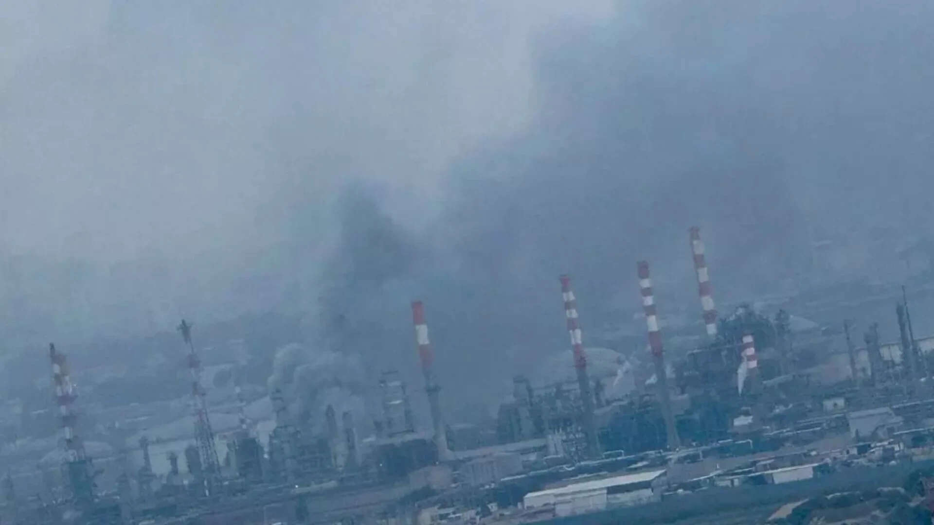 New video shows moment Iranian missiles struck Haifa refinery, Israel’s largest oil hub