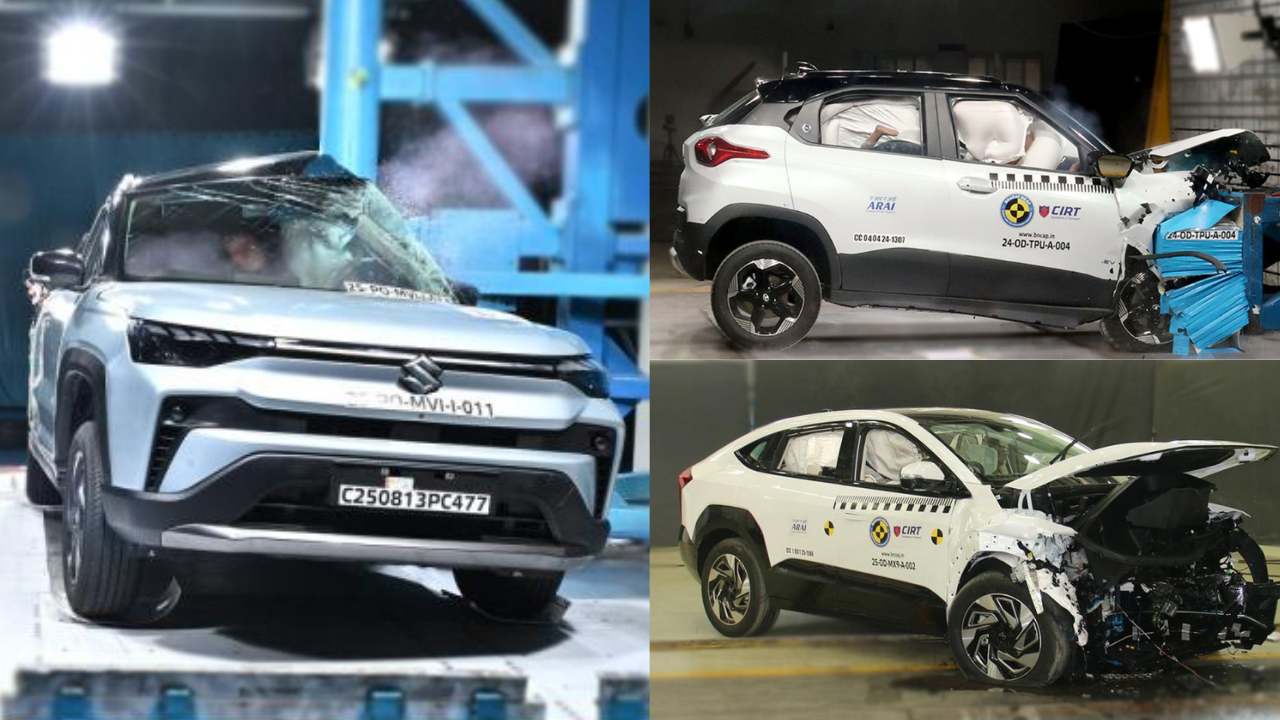 Top five safest cars as per BNCAP: Maruti Victoris, Tata Punch &amp; more