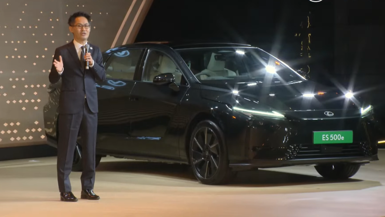 Lexus ES 500e electric sedan launched at Rs 89.99 lakh: Battery, range &amp; more