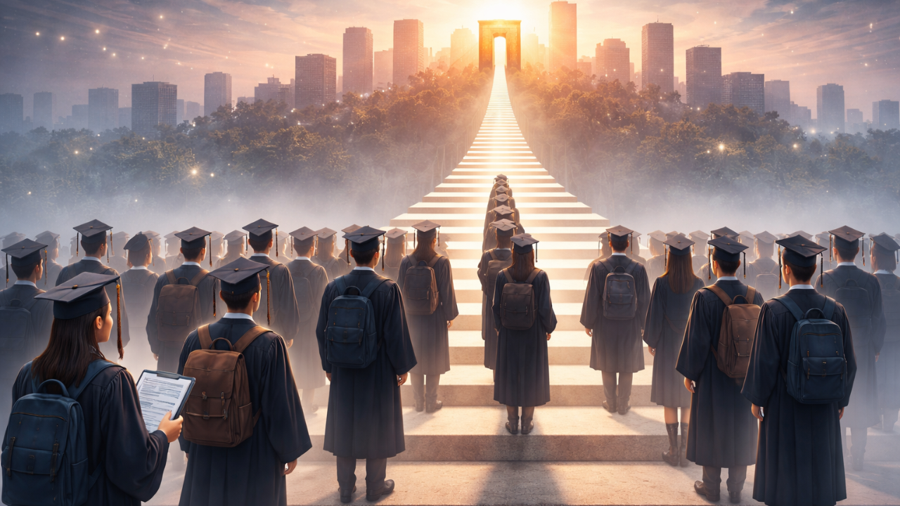 The first job is getting harder to land in America: What AI is doing to fresh graduates