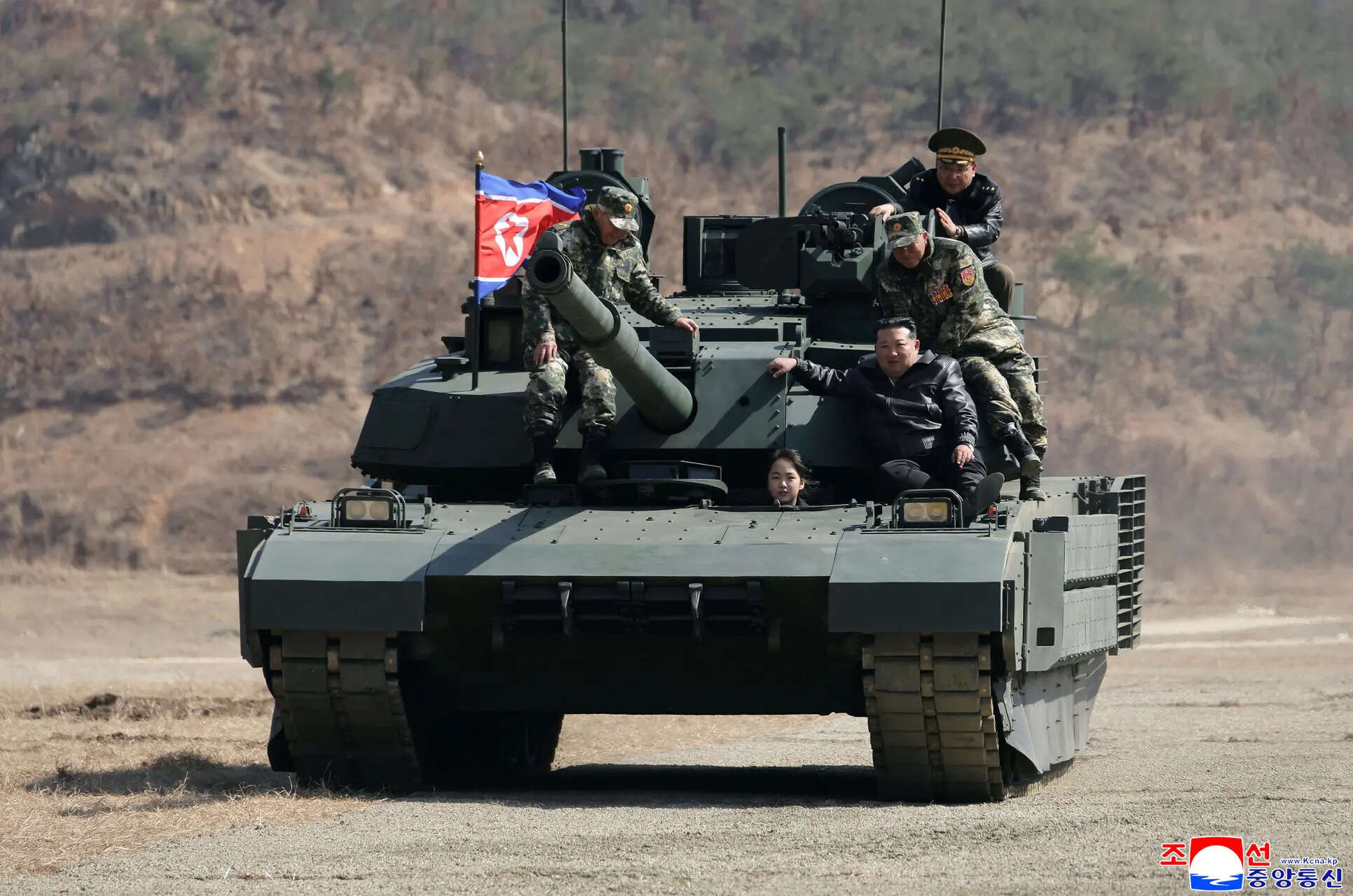 Kim Jong Un’s daughter drove tank during military drill; sparks succession buzz — watch