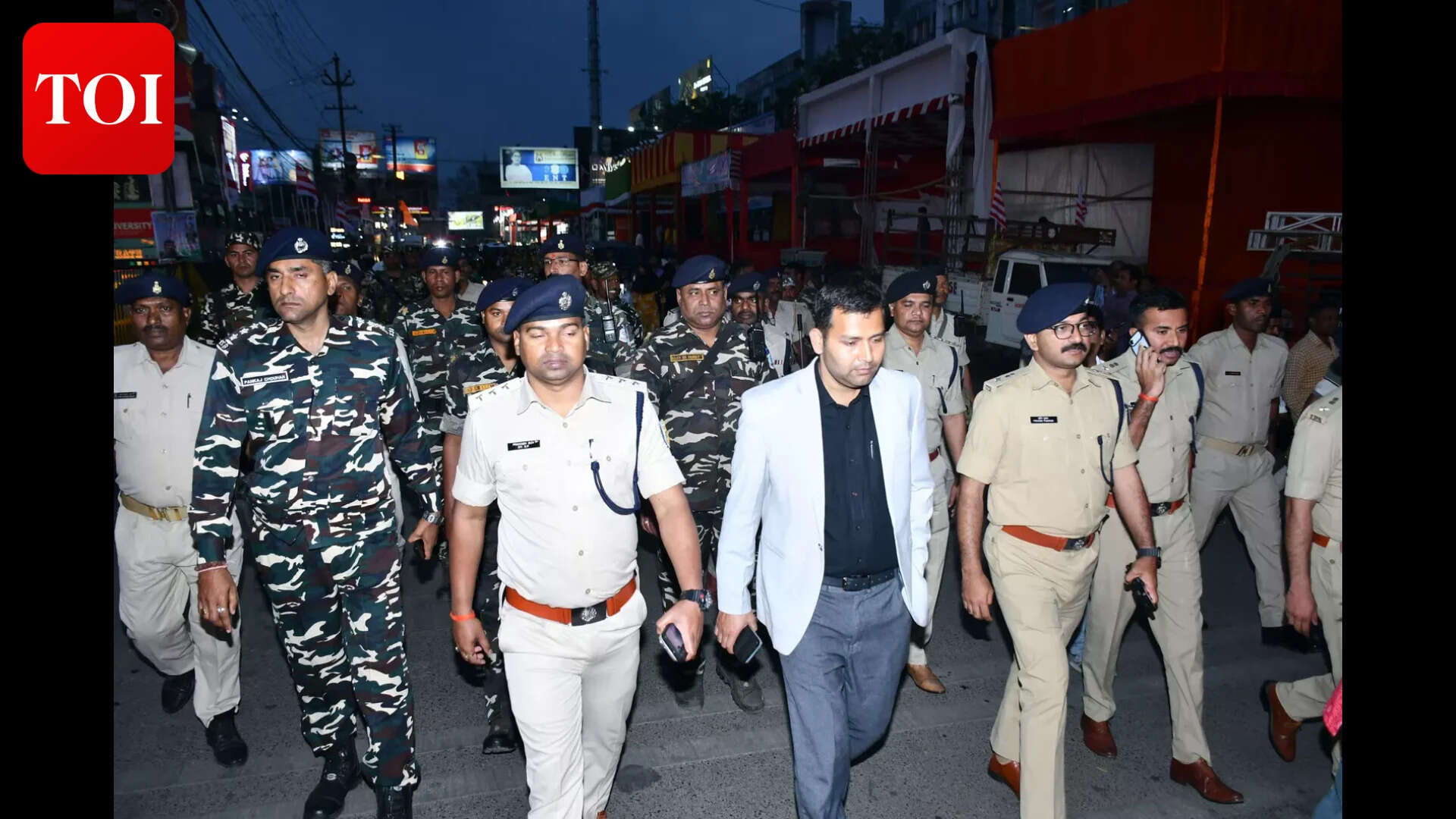 Additional 10,400 personnel deployed for Eid and Sarhul; Districts like Ranchi and Hazaribag on high alert