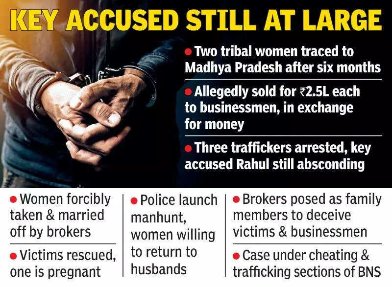 Two tribal women from T sold into marriage in MP, rescued