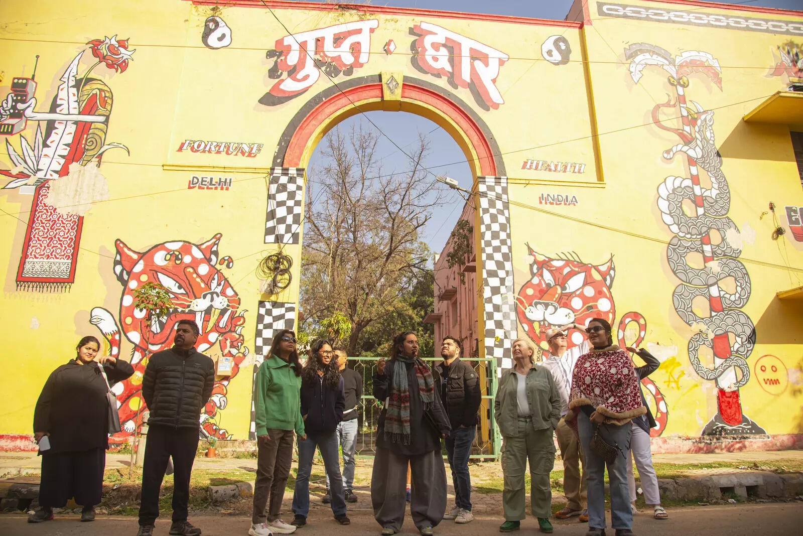 In Delhi, where scale and speed often dominate experience, an art walk introduces a different tempo: Anoushka Rabha