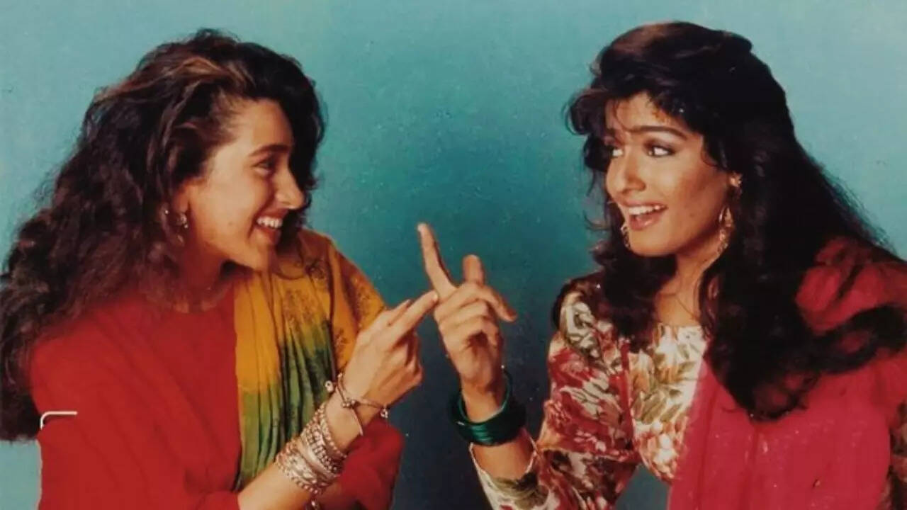 'Karisma would send someone from to check on Raveena's costumes,' Designer on their feud