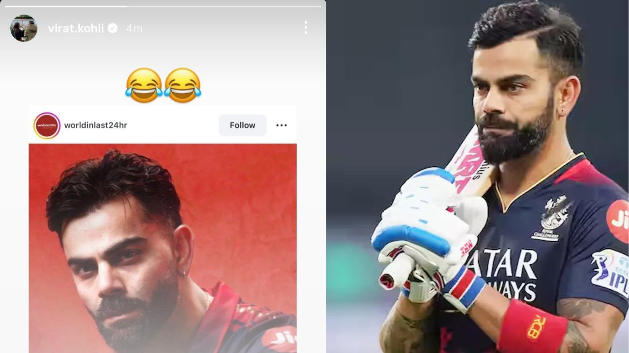 Kohli reacts to viral ‘chartered London flights’ rumour ahead of IPL 2026