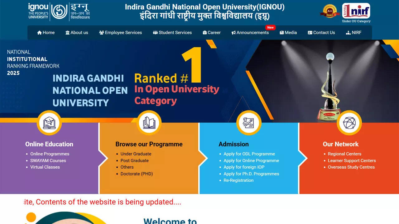 IGNOU BEd hall ticket 2026 to release soon on ignou.ac.in; here's how to download the admit card