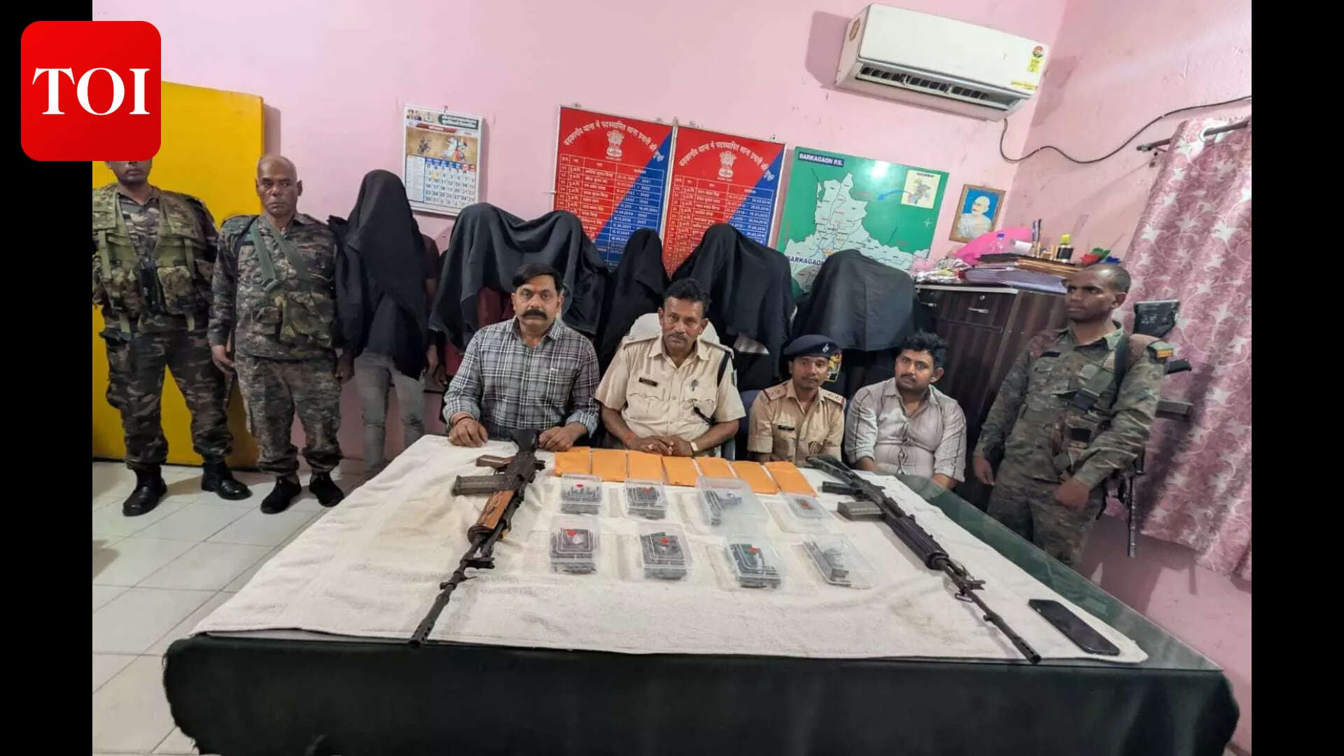 Eight TSPC members caught with arms in Hazaribag; Police extend investigation into extremist networks