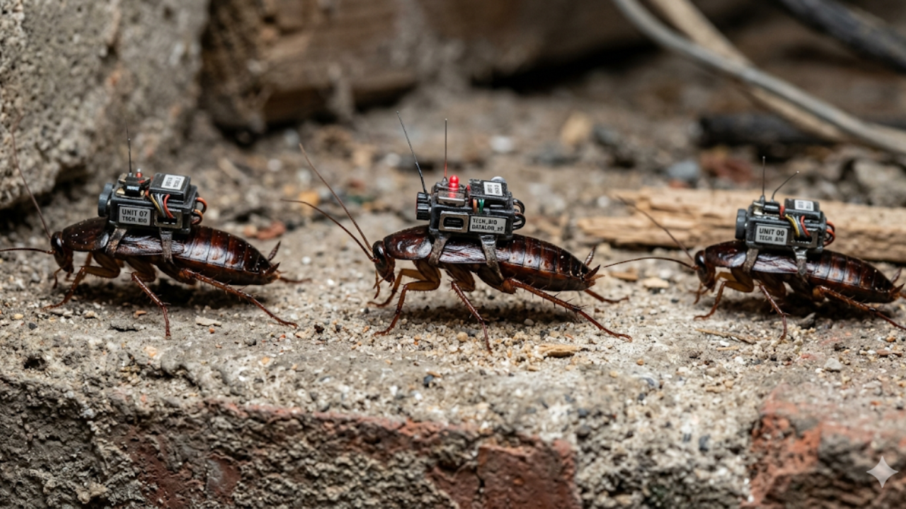 Cockroaches with smart backpacks? Scientists turn insects into cyborgs to detect hidden pipeline leaks