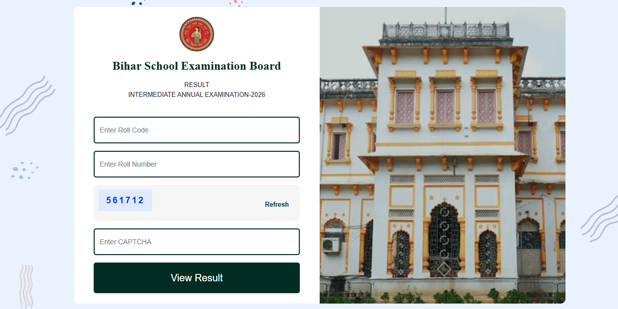 BSEB 12th result 2026 declared at bsebexam.com: Overall pass percentage at 85.19%, direct link to download marksheets