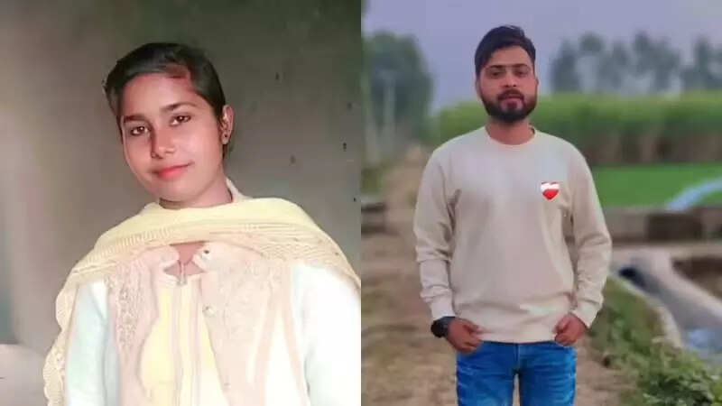 The victim Kajal Saini, 18; Mohd Arman, 24,