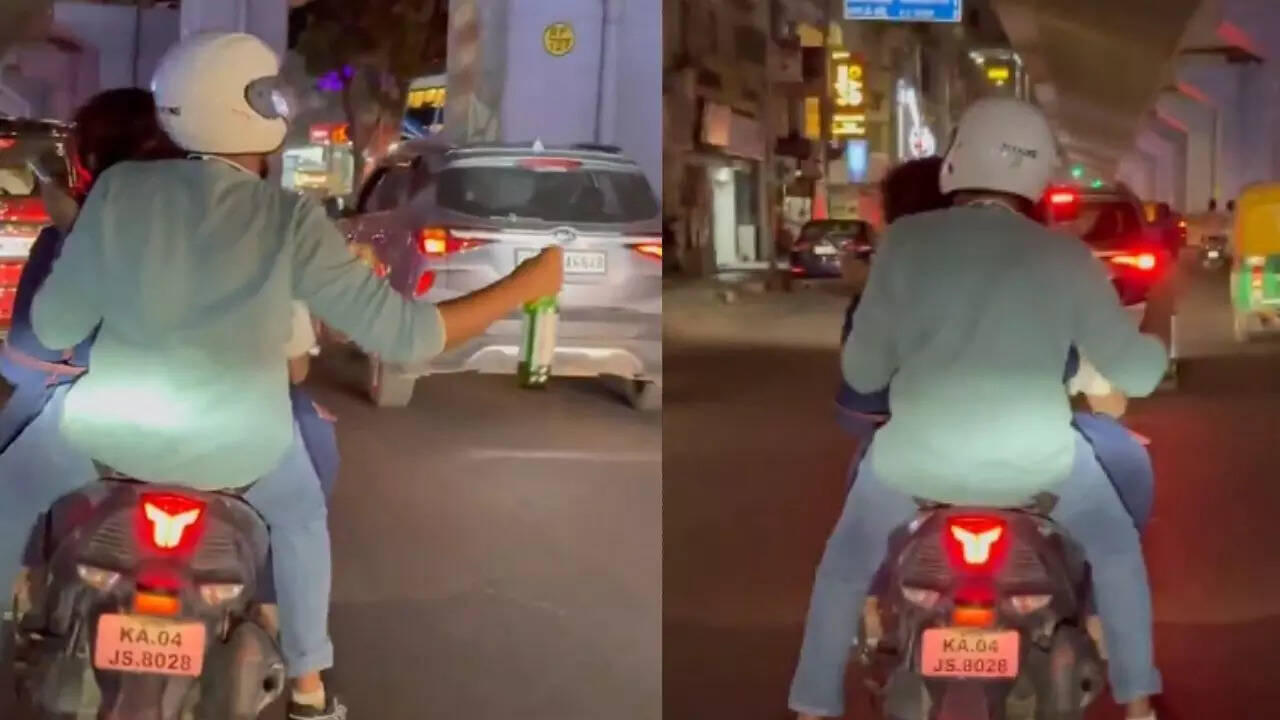 Beer, tripling, no helmets: 3 Bengaluru doctors booked after video goes viral