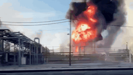 Watch: Fire erupts after explosion at Texas refinery; residents told to stay indoors – The Times of India