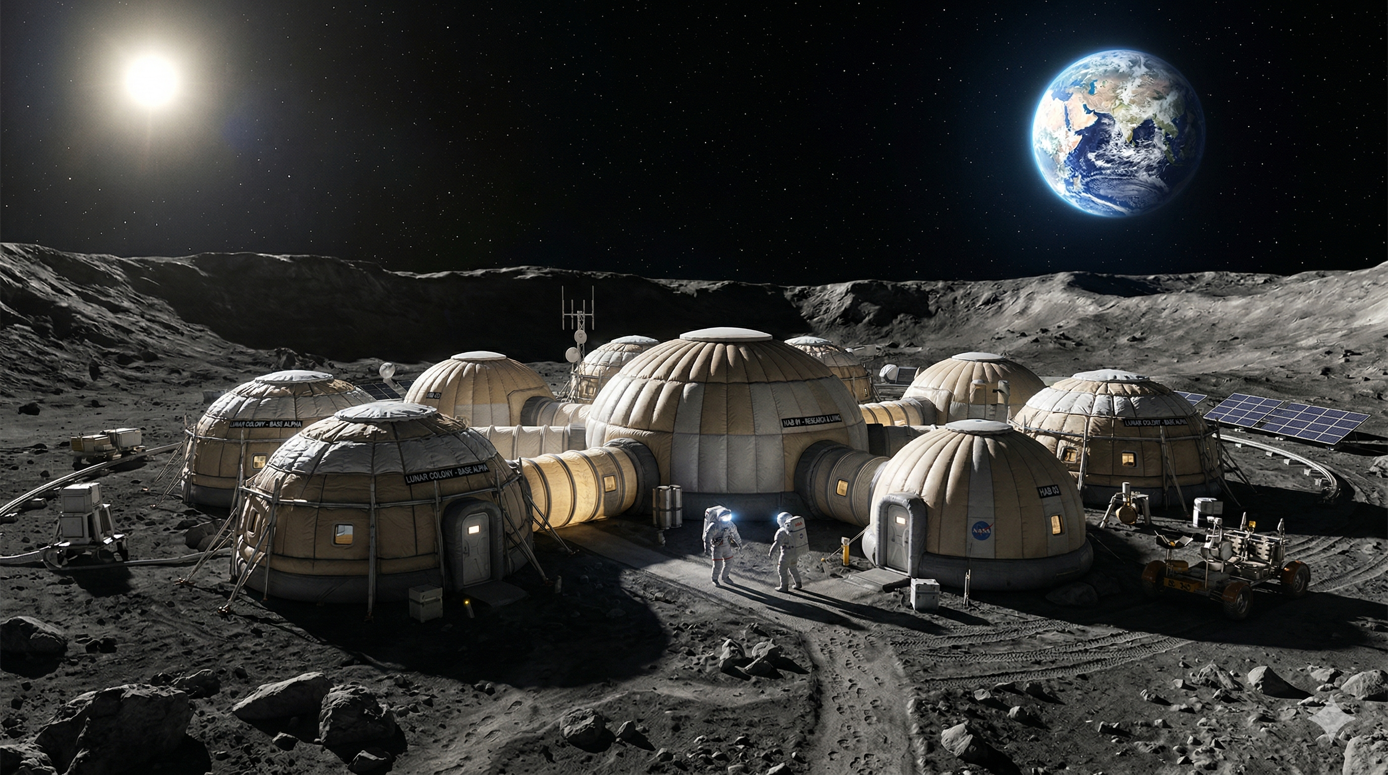 Inflatable homes on the Moon: Scientists reveal how humans could live there sooner than expected