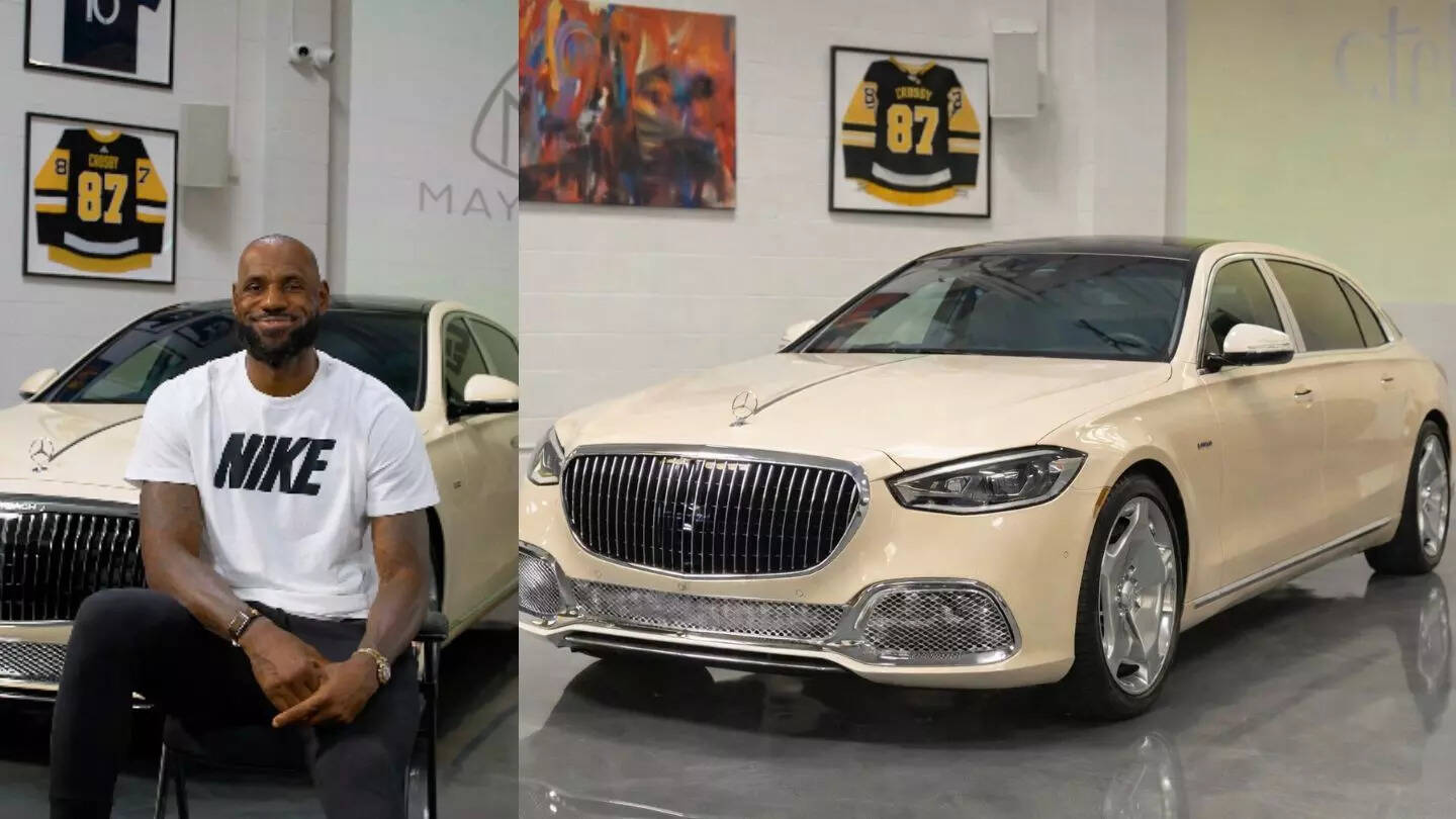 LeBron James’ one-of-one Mercedes-Maybach S-Class revealed with custom ivory finish